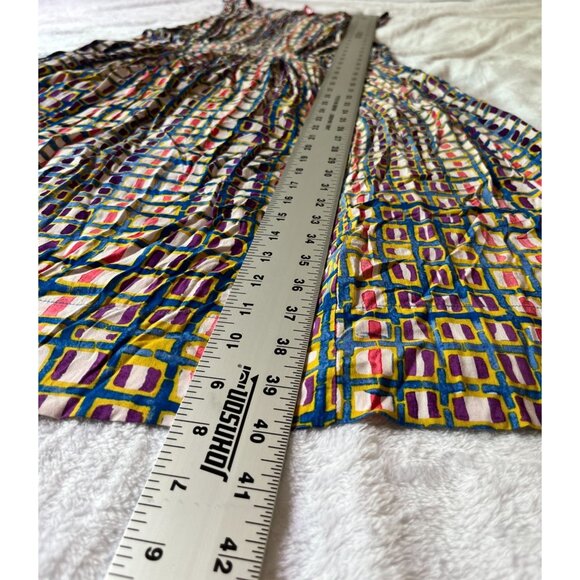 Plenty by Tracy Reese Womens Printed Sleeveless Casual Dress Size 12 Multicolor - Picture 10 of 12